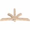Ekena Millwork Davenport Smooth Timber Gable Bracket, Douglas Fir, 84"W x 49"H x 5 1/2"D x 5 1/2"F, 14/12 Pitch GBW084X49X0606DAV00SDF - alternate 4